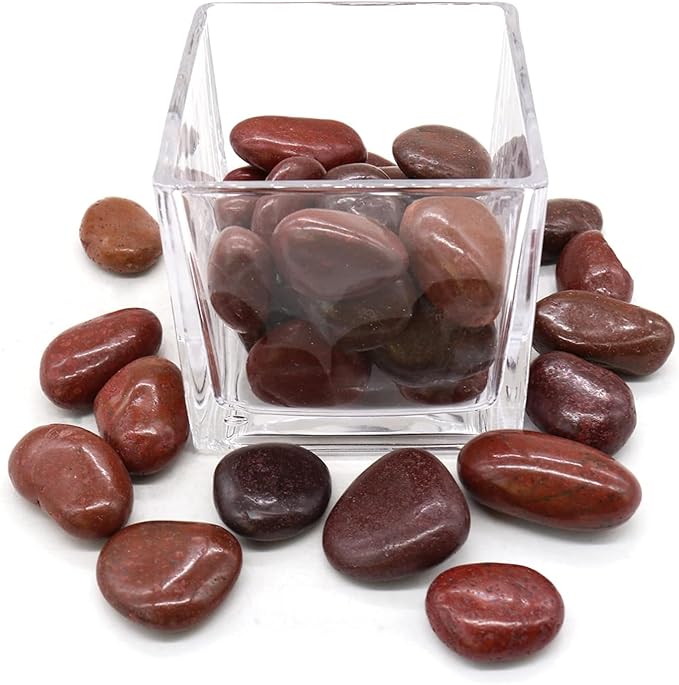 Vsell24 3Kg Extra Large Natural River Rocks Highly Polished Pebbles for Plants Garden Decorative Stones, Ideal for Fish Tank, Vases, Succulents, Crafting, Home Decor and Garden Landscaping