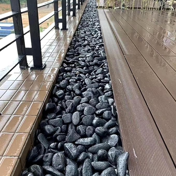 Vsell24 3Kg Extra Large Natural River Rocks Highly Polished Pebbles for Plants Garden Decorative Stones, Ideal for Fish Tank, Vases, Succulents, Crafting, Home Decor and Garden Landscaping