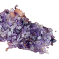High quality amethyst round gravels and chips pebbless for bio mat premium grade polished quartz amethyst