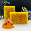 Turmeric kojic acid glow soap for oily skin handmade deep cleaning acne removal dark spot