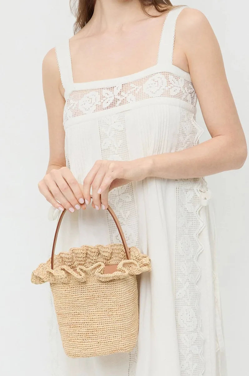 Loeffler Randall Laith bag in Raffia For Women